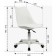 Armchair for operator Brabix Eames MG-310 PL, white plastic, eco-leather white