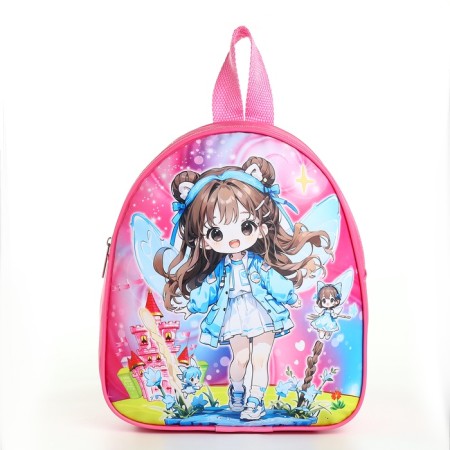 Baby backpack on lightning, "chosen", pink color-2