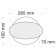 Bra Technical C042WL-L7W3K, LED, 7 W, 200x70x160 mm, 350 lm, 3000k, white