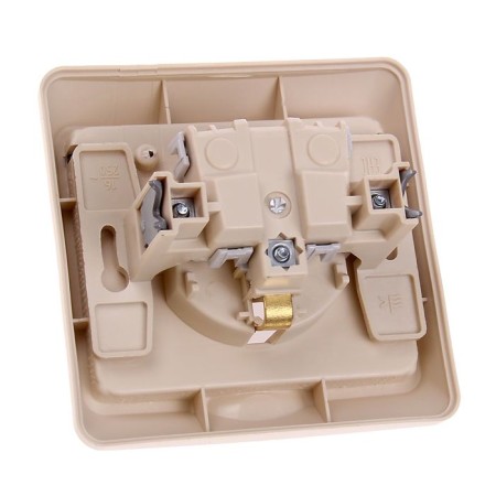 Sketch "Study" Sche PC16-044K, 16 A, single, hidden, with salary, cream color color-2