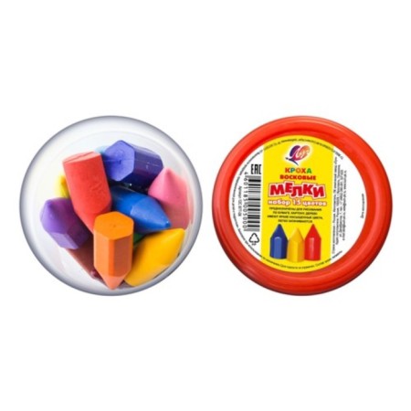Loads wax 15 colors "Baby" in a glass-2