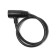 Castle of hinged bicycle Lockland, 8x650 mm, English key with a plastic handle