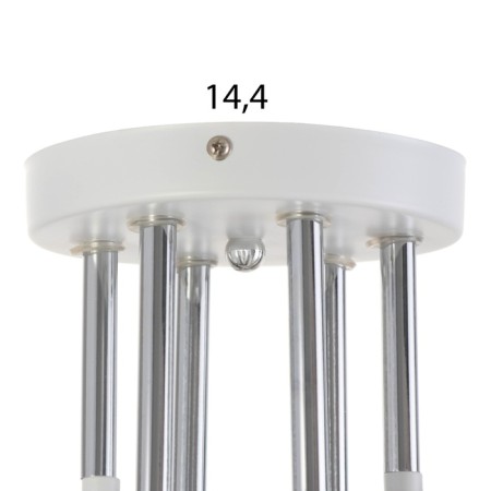 Lyberti chandelier 6x60W E27 white 64x64x27cm-7