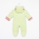 Overalls for a boy, height 68 cm, green color