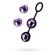 Toyfa A-Toys vaginal balls, abs plastic, purple color, 14.6 cm