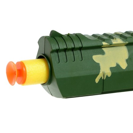 The “Wars” pistol, with a target, shoots soft bullets-5