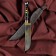Knife Pchak Sharkhon - Chirchik, Orgsheklo, Erma, Garda Brass, Gravity blade. ShH-15 (10-12