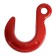 Cargo hook with an extended link, tundra, 8t., 1 pc.