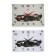 Carty clock, series: transport, "sports car", smooth move, 25 x 35 cm