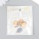 Decor for creativity metal, enamel "Blue egg with hearts" 1.4x2.2 cm