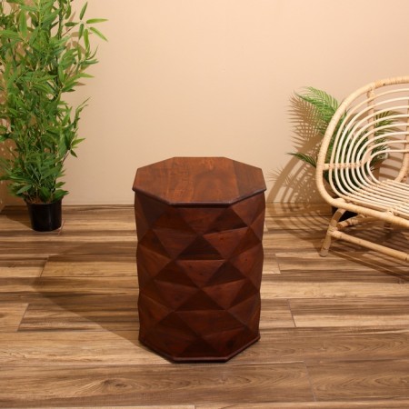 Coffee table 42x42x56 cm, acacia