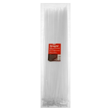 Clot of nylon tundra Krep, for screed, 3.6x400 mm, white, in packaging 100 pcs.-4
