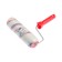 Lom roller, polyester thread, 230 mm, handle d = 6 mm, d = 48 mm, pile 10 mm