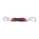 The wrench is a wrench of selfless tundra, 2k handle, 9 - 22 mm