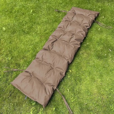 Willy pillow, size 42x148 cm, dark beige color-5