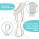 Children's toothbrush, teething - massager, silicone, from 3 months.