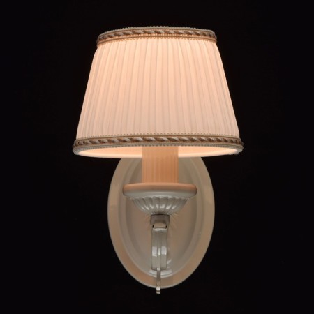 Bra “Ariadna”, 1x60W E14, gold, ivory 24x16x25 cm-2