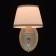 Bra “Ariadna”, 1x60W E14, gold, ivory 24x16x25 cm