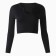 TOP with a long sleeve Minaku: Sportly; Color Black Rr.