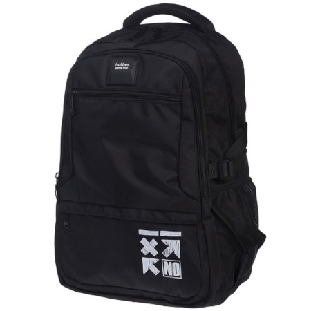 Youth backpack 46 x 32 x 17 cm, ergonomic back, Hatber Real "No", NRK_17137-1