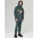 Hoody for a boy Pelican, height 128 cm, green color
