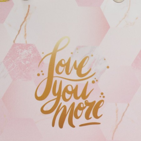 Moisture -resistant packet for flowers Love You More, 11.5 x 12 x 8 cm-4