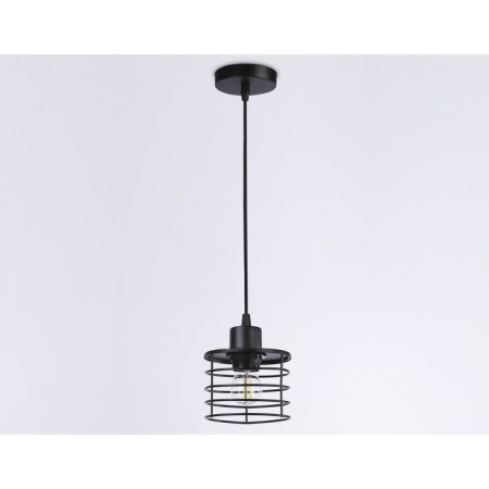 Lamp in the style of Loft Ambrella Light, Traditional, TR8068, E27, Black Color-3