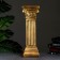 Column "Antique Malaya" 18x18x58cm bronze