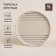 Ceramic plate SL Home "Raisia", d = 21 cm, beige color
