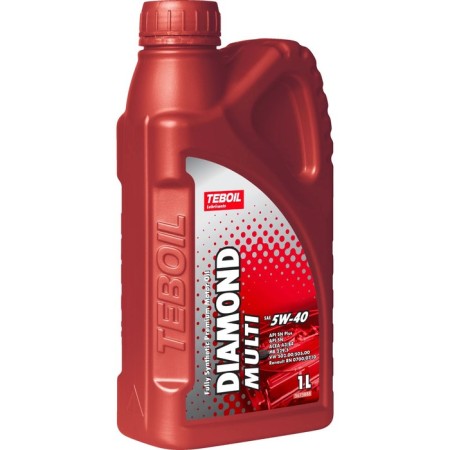 Motor oil Teboil Diamond Multi 5W-40, synthetic, 1 liter-1