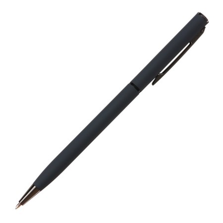 Switching handle, 0.7 mm, BrunovisConti Palermo, Blue rod, metal case Soft Touch graphite, in case-1