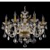 Crystal Lux, Alicante 1050/308, E14, 8x60 W, 62x75x75 cm, bronze color