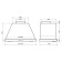 Exto Elikor 72N-1000-E4D, built-in, 1000 m3/h, 4 speeds, 72 cm, silver