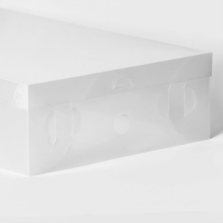 Box for storing boots with a lid Uni Size, 30 × 52 × 12 cm-1