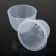 Pot for flowers with an insert "Orion", 3.5 l, the color is transparent