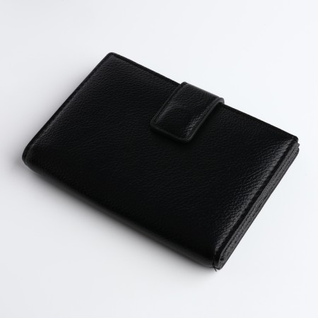 Cover for car documents and passports on a magnet, black color-2