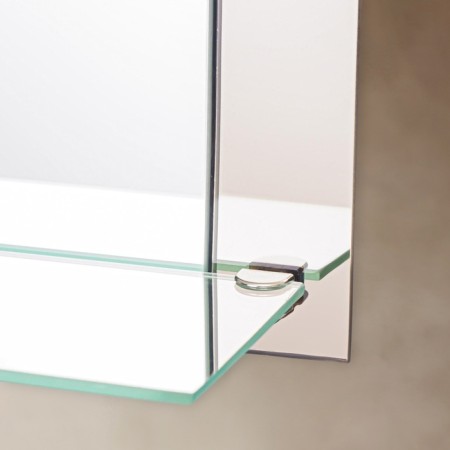 Mirror, wall, with shelf, 37 × 45 cm-1
