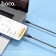 Hoco X14, Type -C cable - Lightning, 3 A, 1 m, fast charging, nylon braid, black