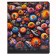 Notebook of 40 sheets, in the ruler, on the bracket "Flowers", the cover coated cardboard, mix