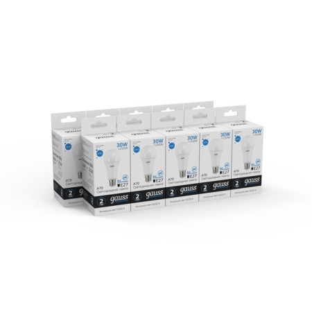 LED LED ELEMENTARY 30W A67 6500K cold. Bel. E27 2390LM GAUSS 73239-6
