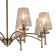 Lamp on the rod 8x40W E14, size 88x88x50 cm