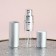Perfume bottle, with a spray, 10 ml, silver color