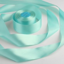 Лента атласная, 50 мм × 33 ± 2 м, цвет тёмно-голубой №072