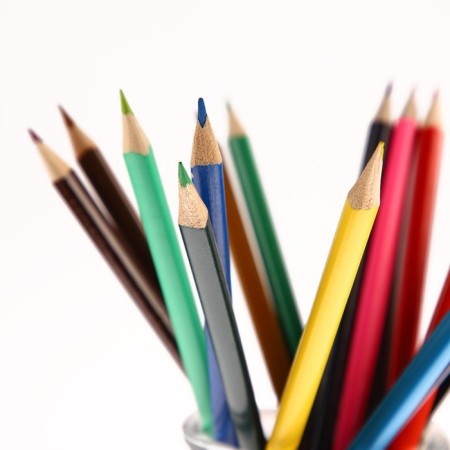 Color pencils, 18 colors, trihedral, spider-man-4