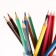 Color pencils, 18 colors, trihedral, spider-man