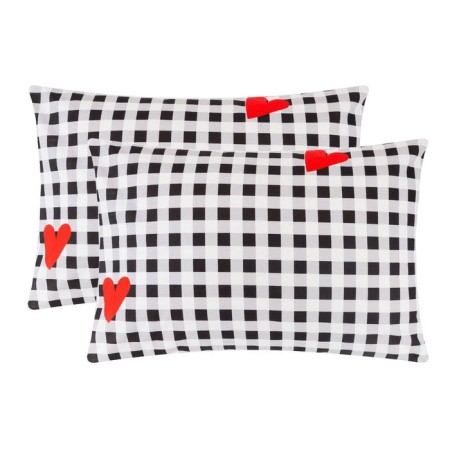 Set of pillowcases "Ethel" Big Love 50x70 cm - 2 pcs, 100% cotton, calico