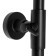 Shower system Accoona A83123F, single -leaf, with a tropical shower, black