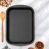 The baking sheet "Expert", 34 × 24 × 6 cm, anti -stick coating, burgundy color