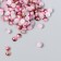 Decor "Pink gradient" d = 4 mm 10 g 200 pcs 5x2.5 cm mix