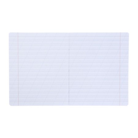 Notebook of 12 sheets in the slanting line "Panda-wrapper", covered cardboard, block 80 g/m2, suitable for feathers and capillary handles-1